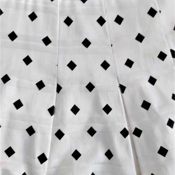 Banana Republic Sz 2 pleated mini w/ side zip - Picture 3 of 3